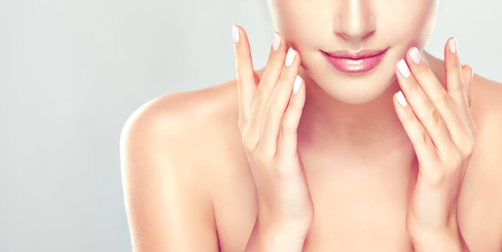 washing face