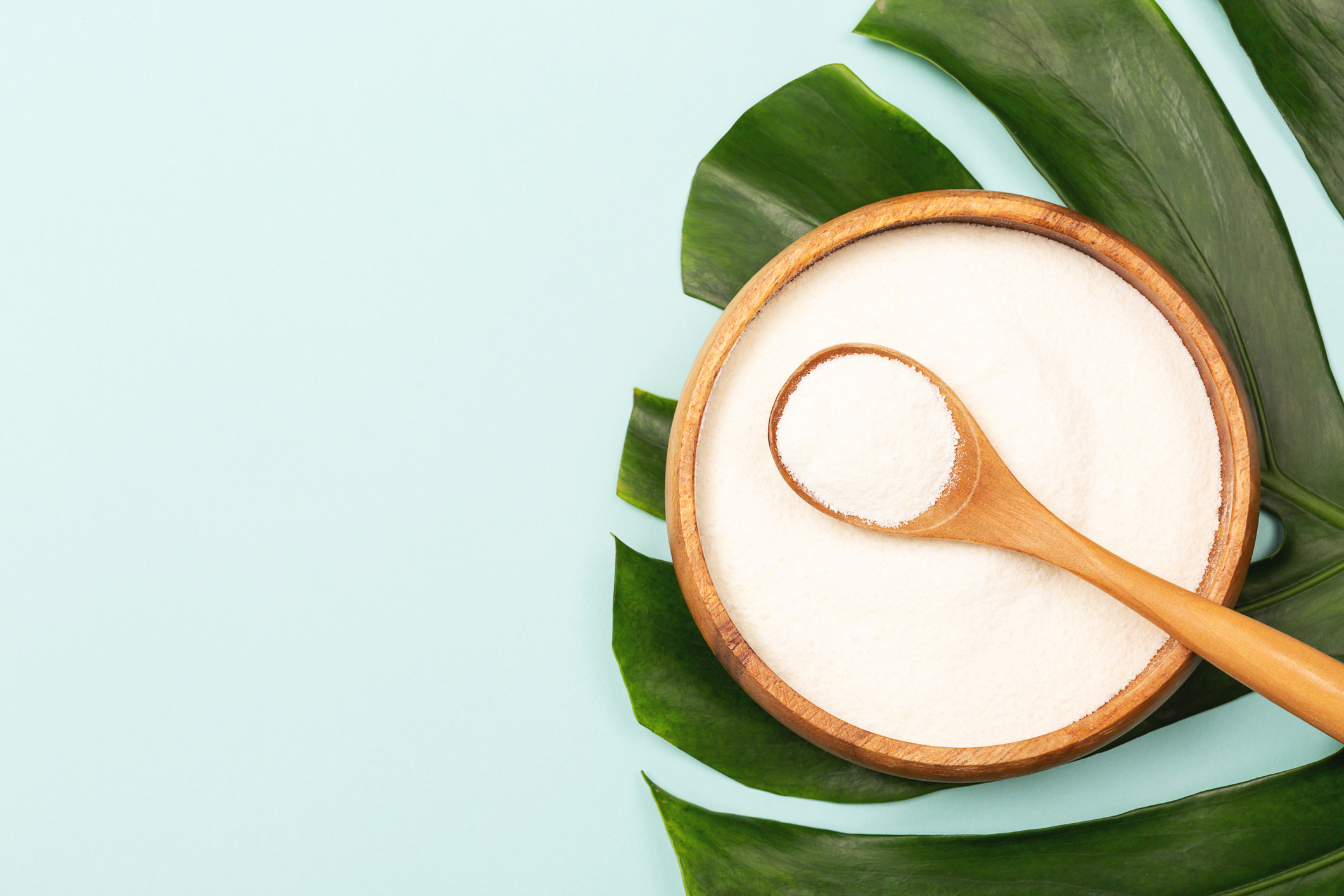 Powdered collagen